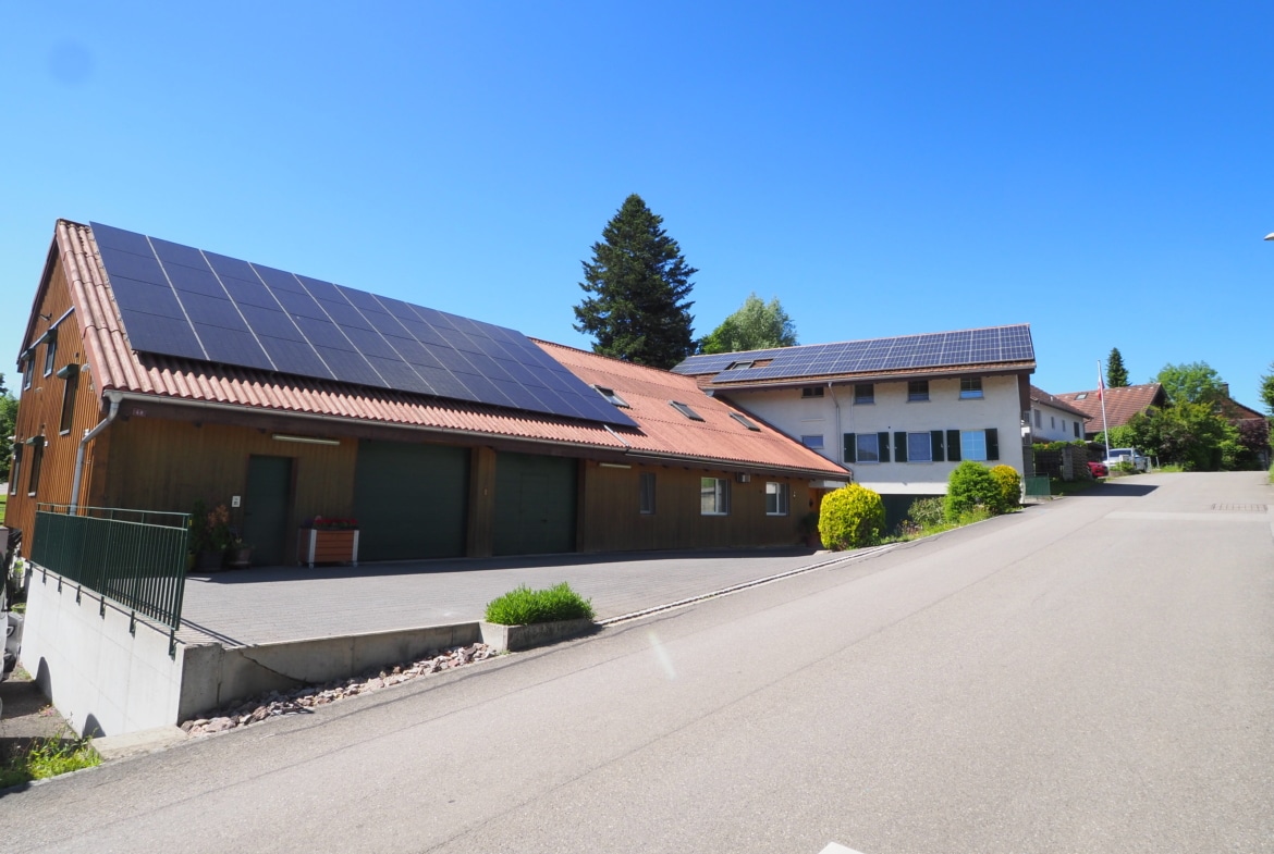 Wohn und Gewerbeliegenschaft mit Entwicklungspotenzial in Veltheim