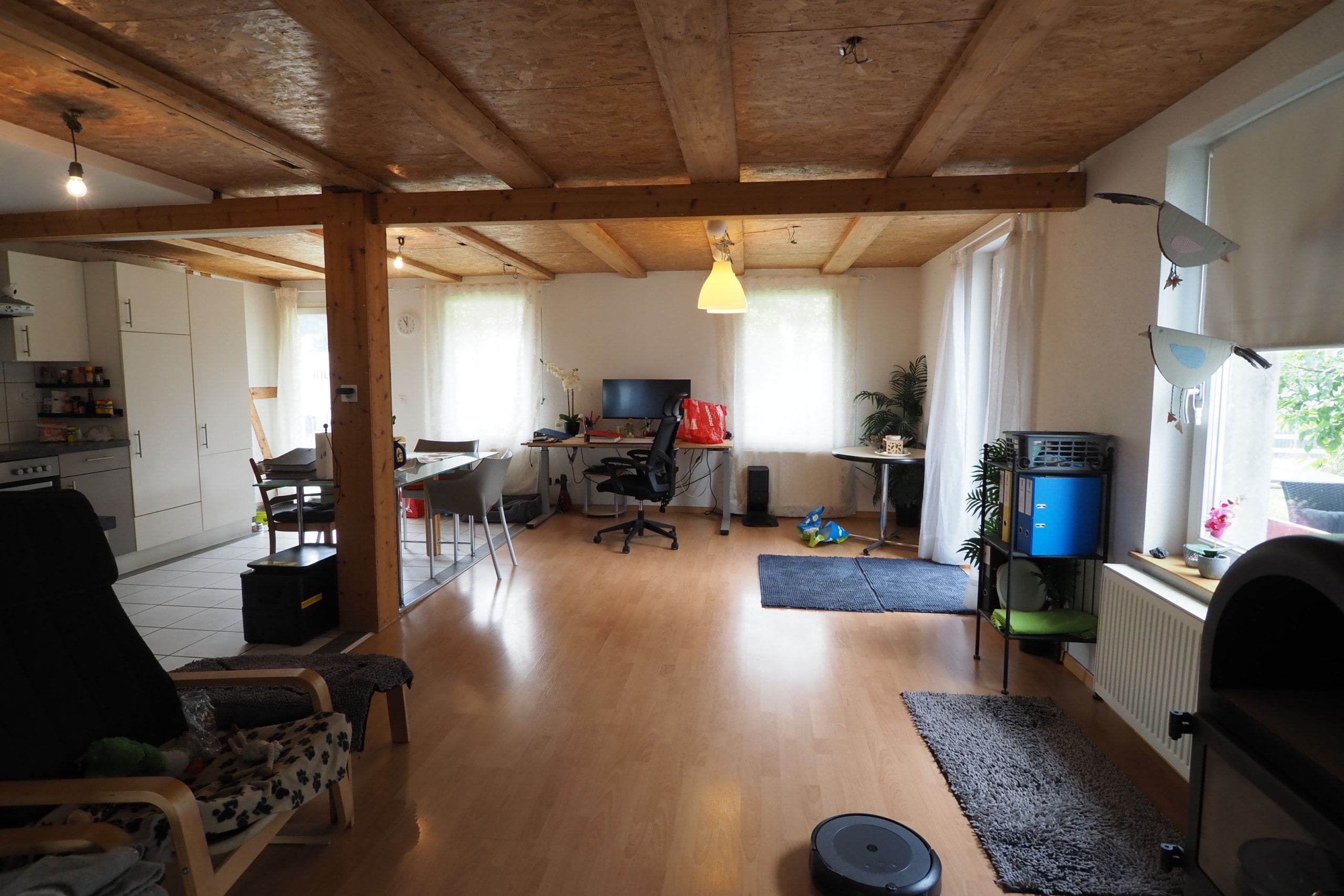 Mehrfamilienhaus mit 3 Wohnungen + Gewerbe in Inkwil