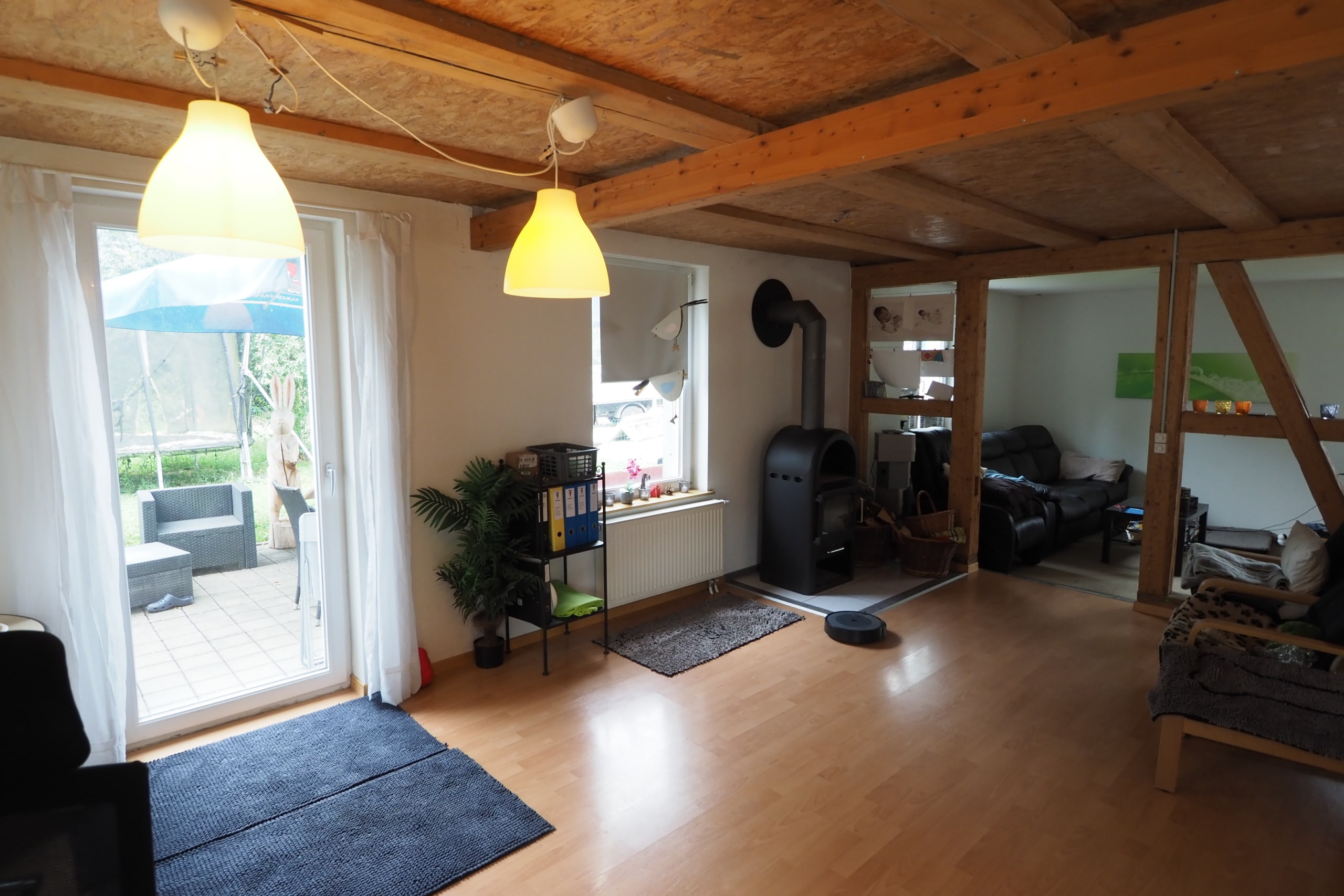 Mehrfamilienhaus mit 3 Wohnungen + Gewerbe in Inkwil